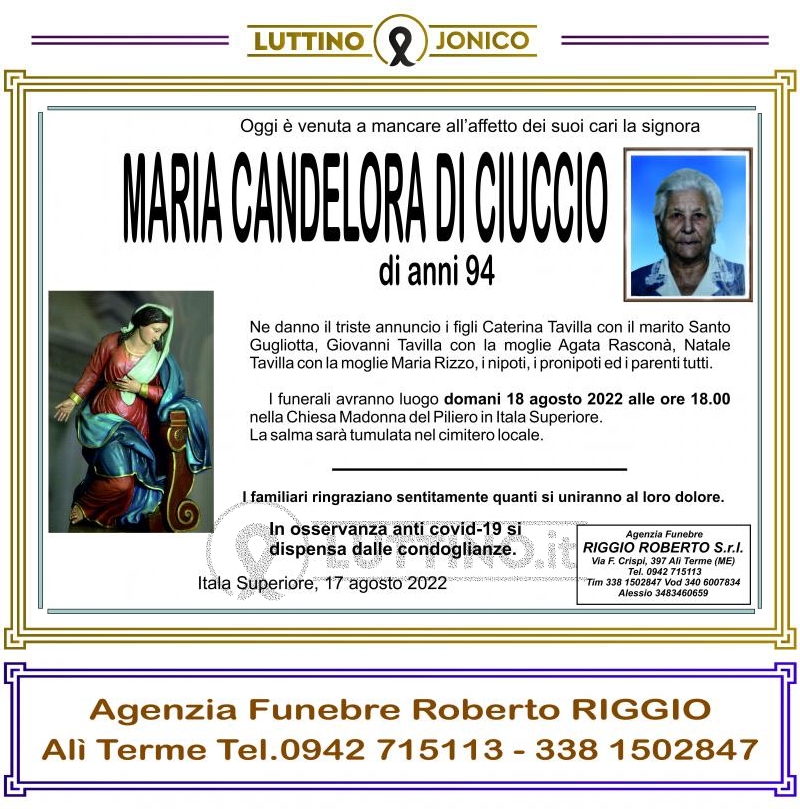 Maria Candelora Di Ciuccio
